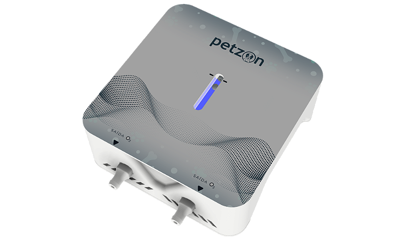 PETZON ozonizador para banho e tosa com saída para duas banheiras