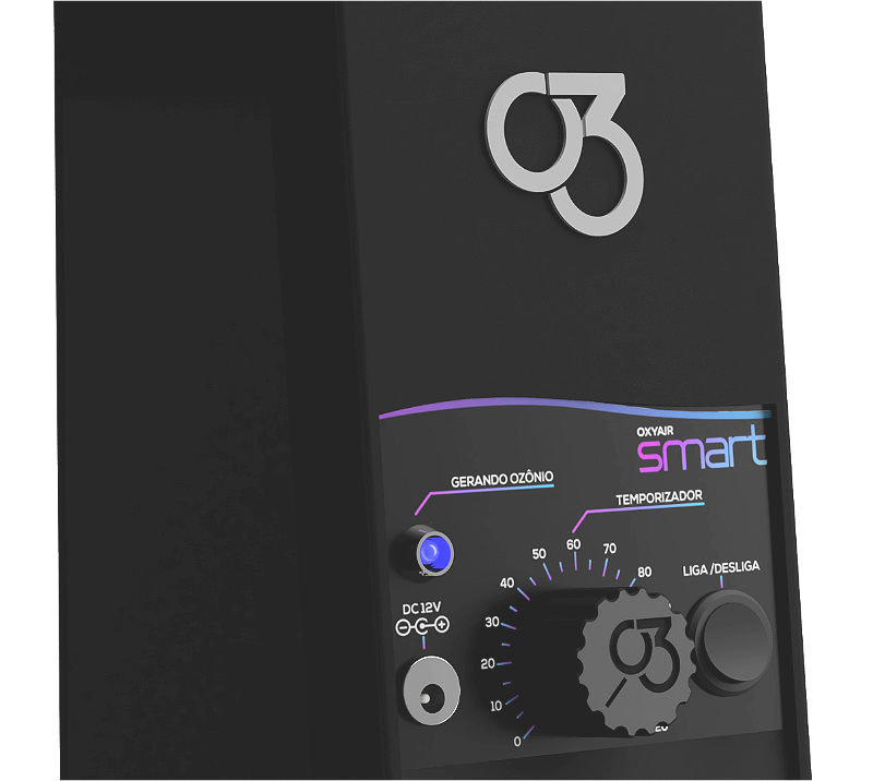 Ozonizador para Ambientes, Veículos e Remoção de Odores - Oxy Air Smart
