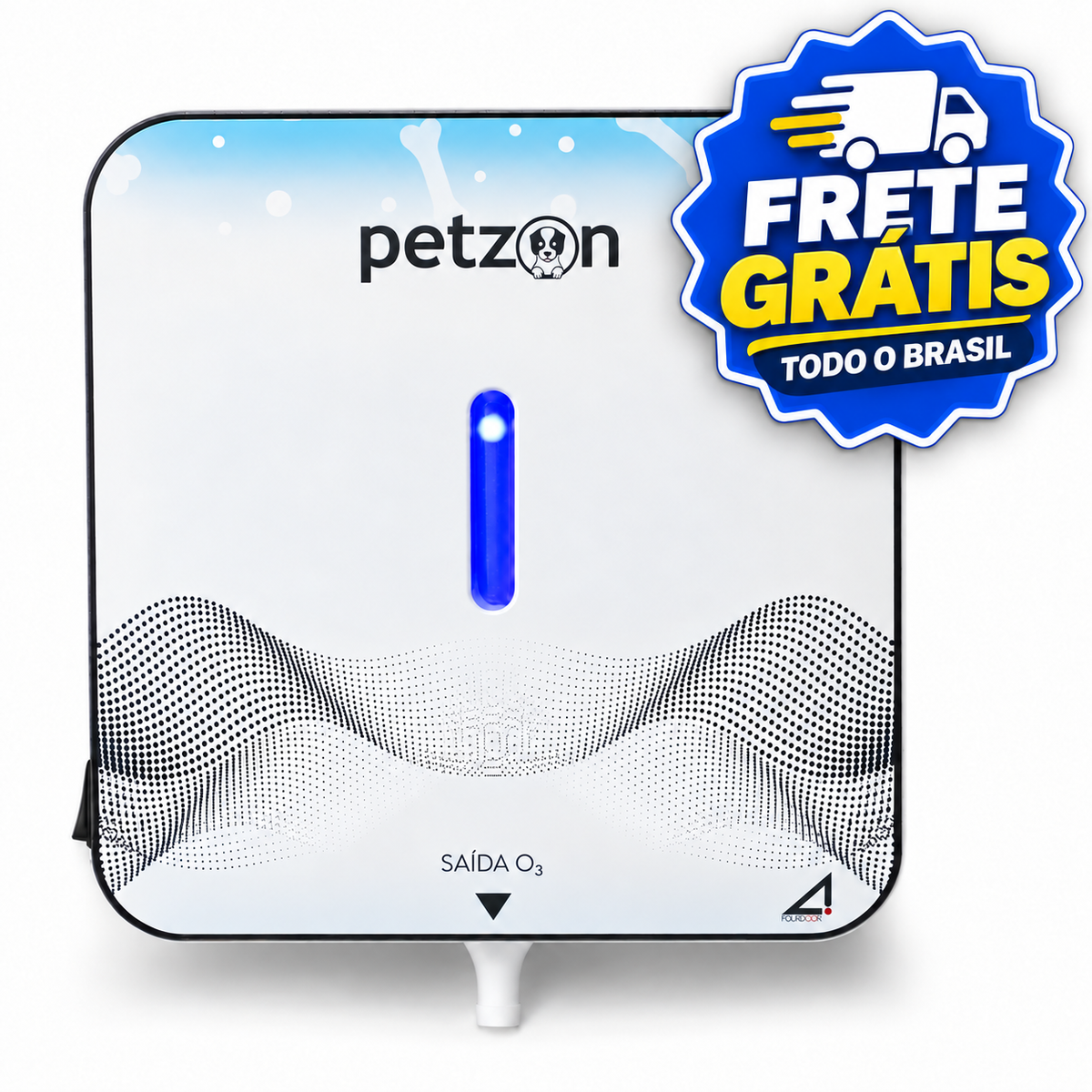 Ozonizador Petzon Profissional 500mg/h: Transforme Cada Banho em Banho Premium